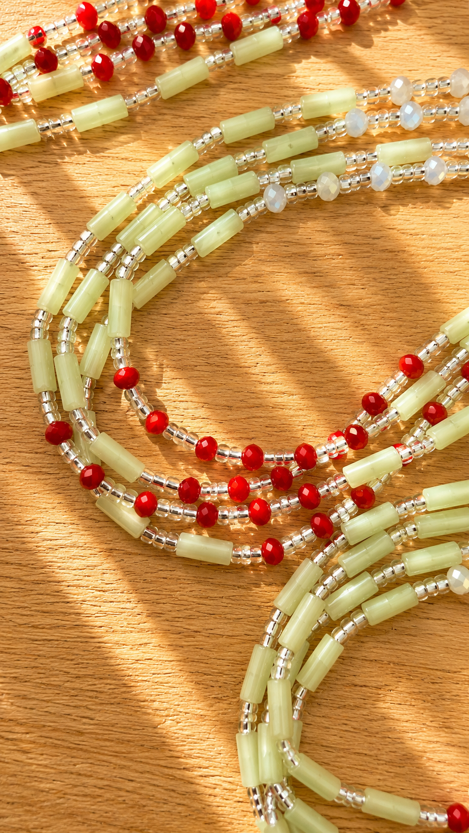 Baddie waist beads