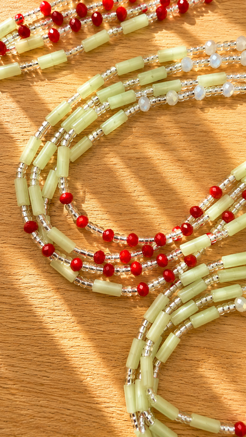 Baddie waist beads