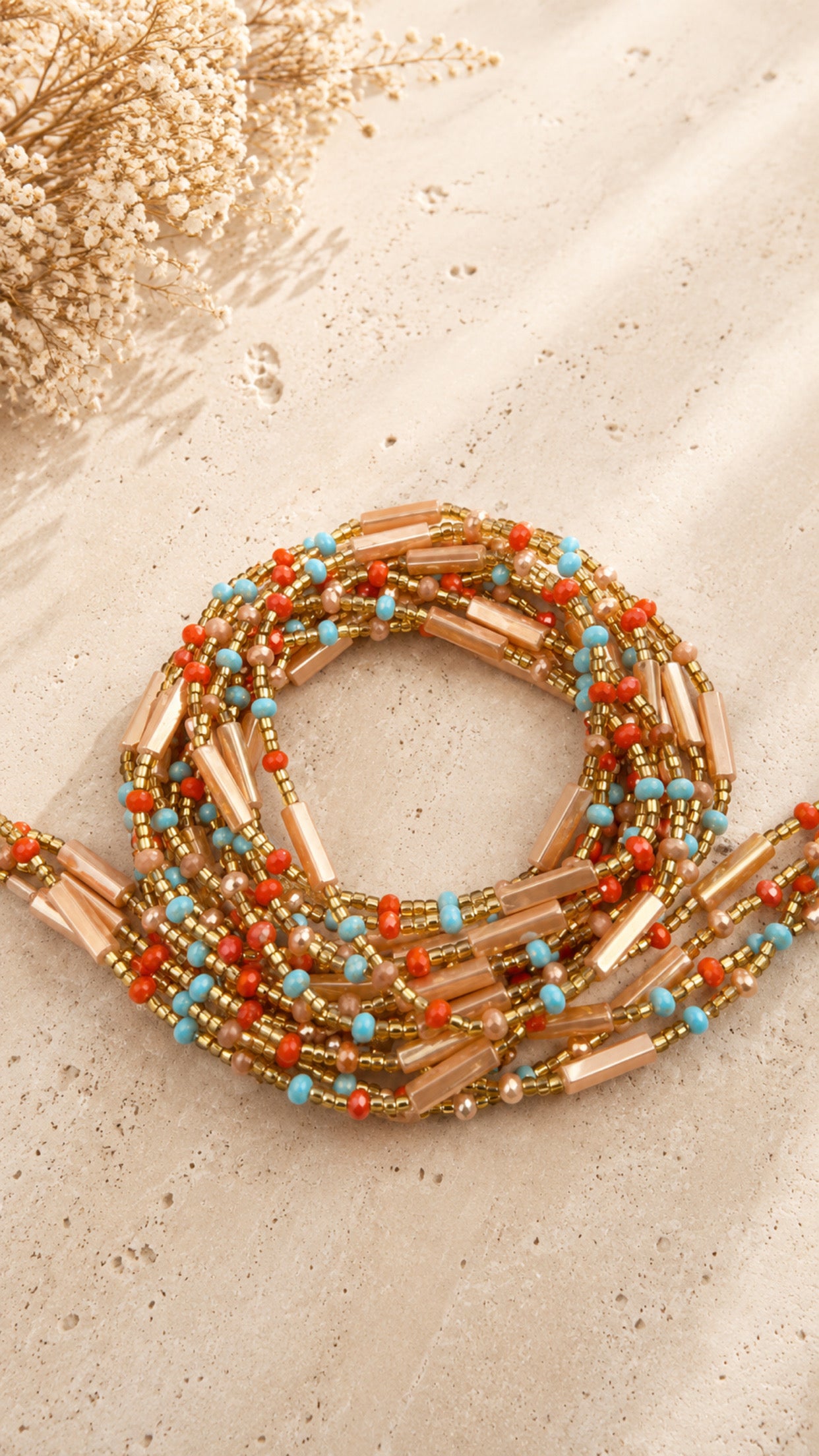 Djongue waist beads