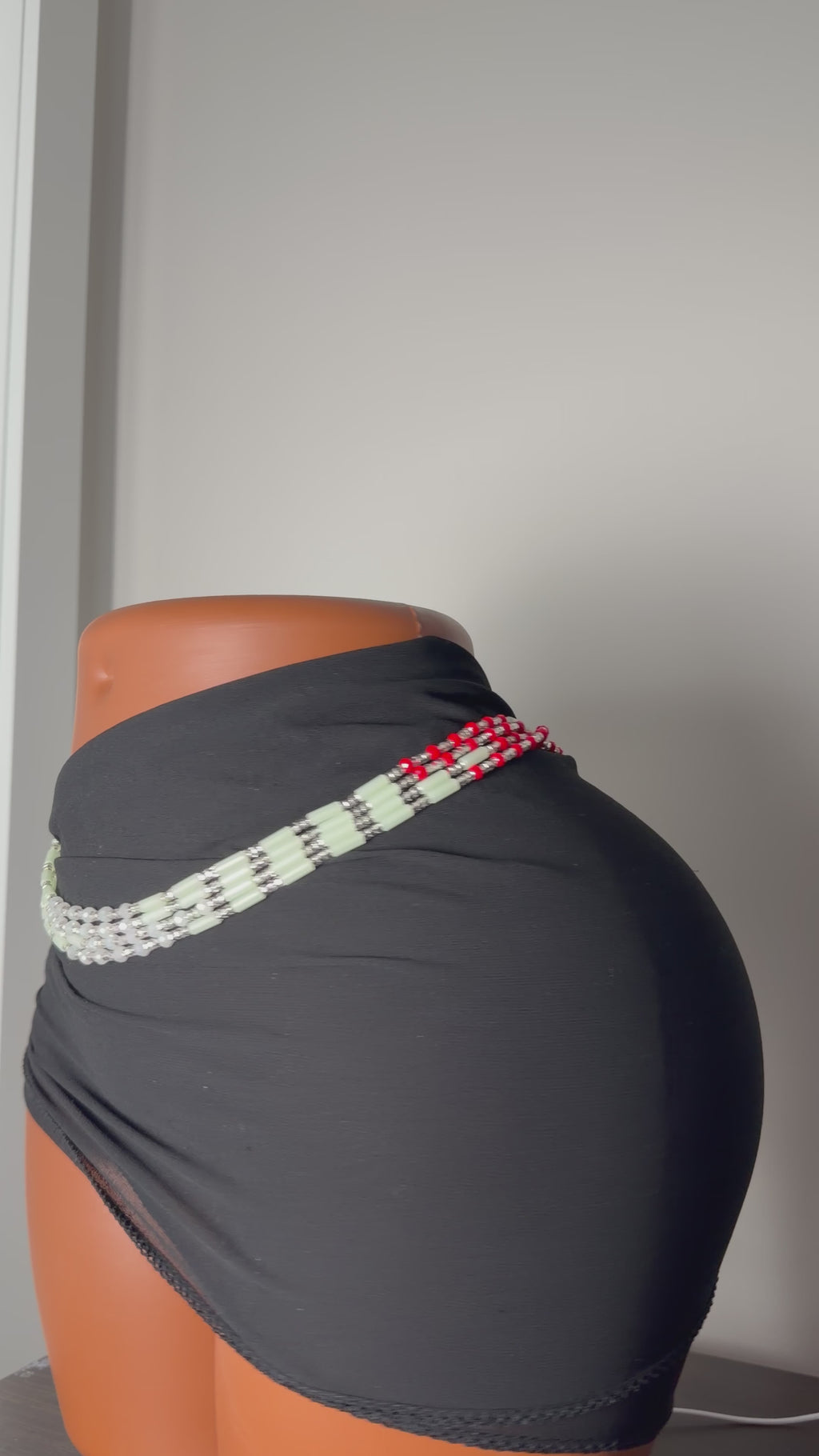 Baddie waist beads